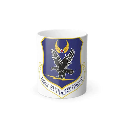 613th Support Group (U.S. Air Force) Color Changing Mug 11oz - Go Mug Yourself