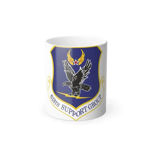 613th Support Group (U.S. Air Force) Color Changing Mug 11oz - Go Mug Yourself