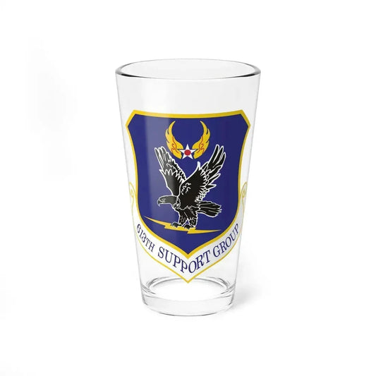 613th Support Group (U.S. Air Force) Pint Glass 16oz 16oz - Go Mug Yourself