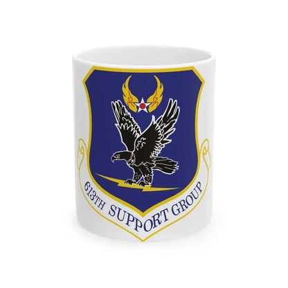 613th Support Group (U.S. Air Force) White Coffee Mug 11oz - Go Mug Yourself