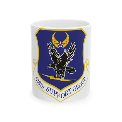 613th Support Group (U.S. Air Force) White Coffee Mug 11oz - Go Mug Yourself