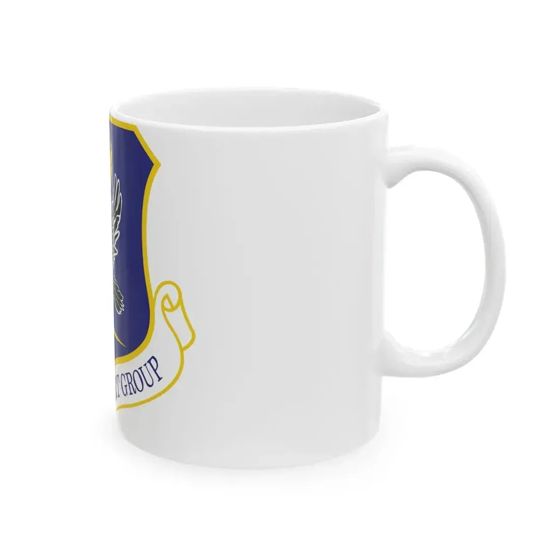 613th Support Group (U.S. Air Force) White Coffee Mug - Go Mug Yourself
