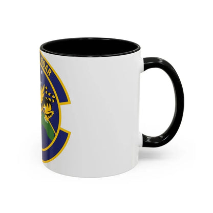 614 Air and Space Communications Squadron AFSPC (U.S. Air Force) Accent Coffee Mug - Go Mug Yourself