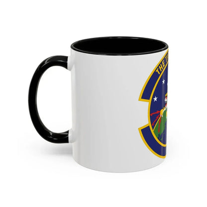 614 Air and Space Communications Squadron AFSPC (U.S. Air Force) Accent Coffee Mug - Go Mug Yourself