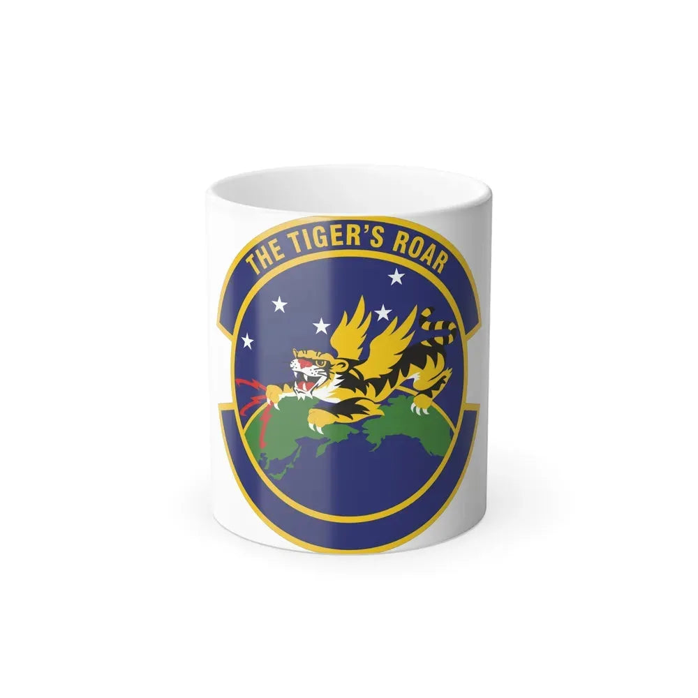 614 Air and Space Communications Squadron AFSPC (U.S. Air Force) Color Changing Mug 11oz - Go Mug Yourself