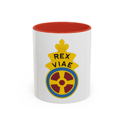 180 Transportation Battalion (U.S. Army) Accent Coffee Mug