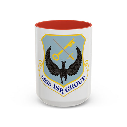 693 Intelligence Surveillance and Reconnaissance Group ACC (U.S. Air Force) Accent Coffee Mug