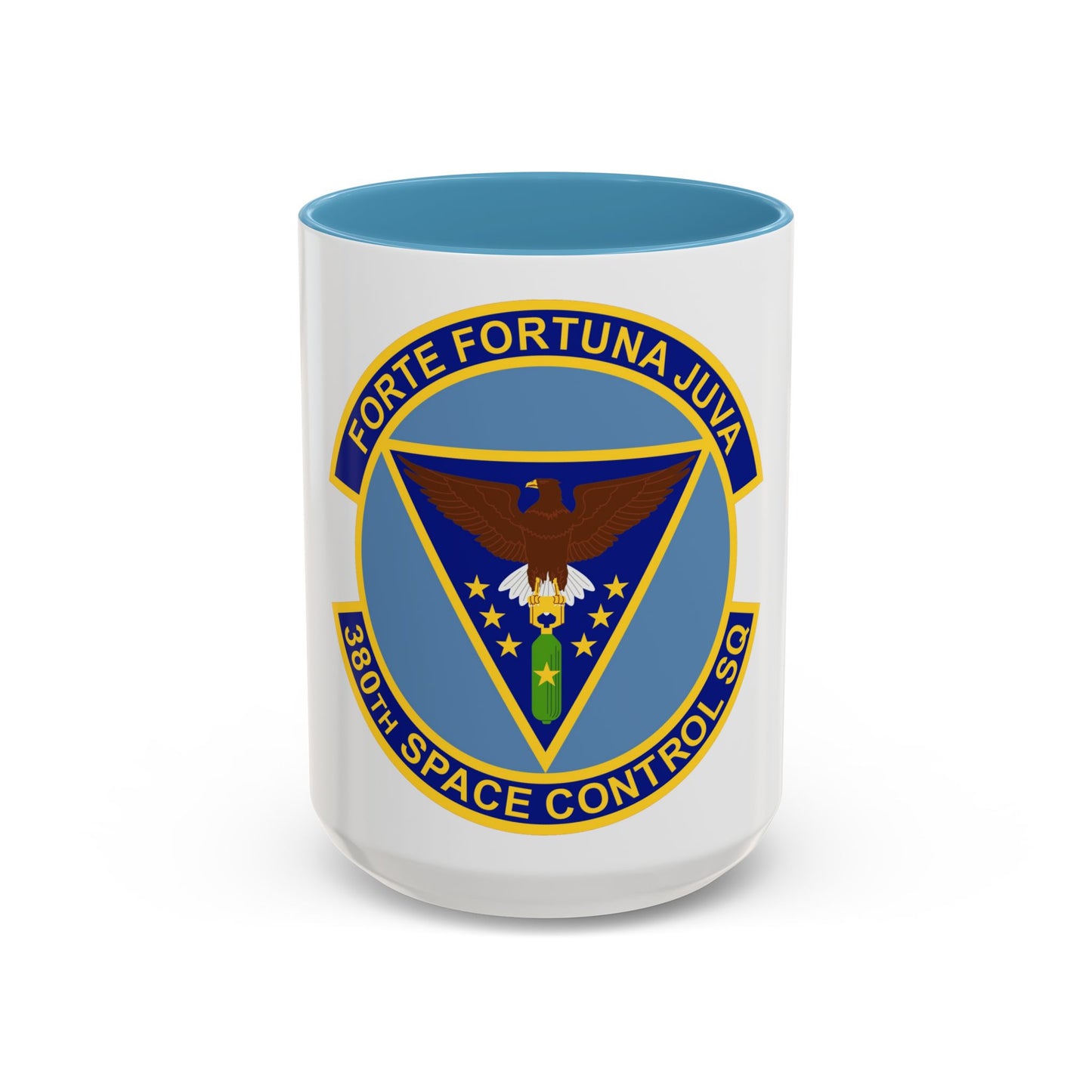 380th Space Control Squadron (U.S. Air Force) Accent Coffee Mug