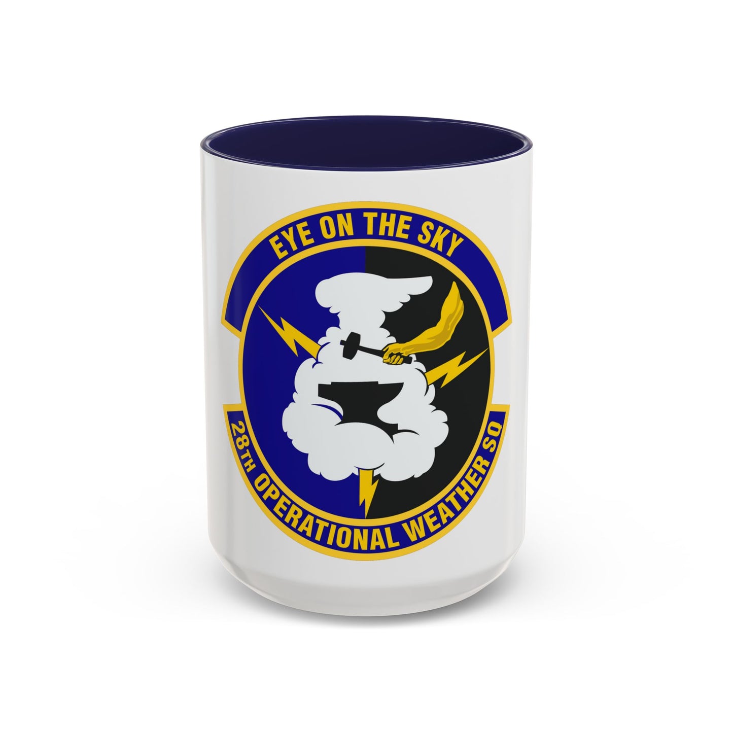 28th Operational Weather Squadron (U.S. Air Force) Accent Coffee Mug