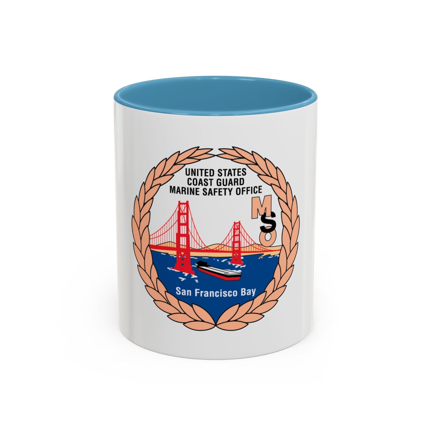USCG MSO San Francisco Bay (U.S. Coast Guard) Accent Coffee Mug