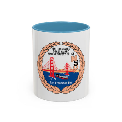 USCG MSO San Francisco Bay (U.S. Coast Guard) Accent Coffee Mug