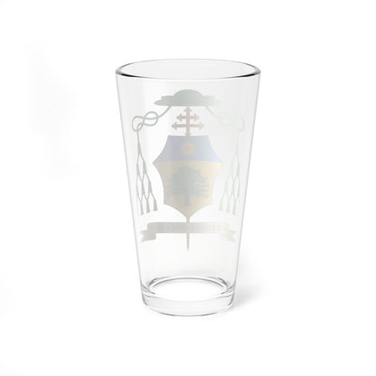 Escudo de Cristophe Zekiah El Kassis (Spain) (Coat of Arms) Pint Glass 16oz