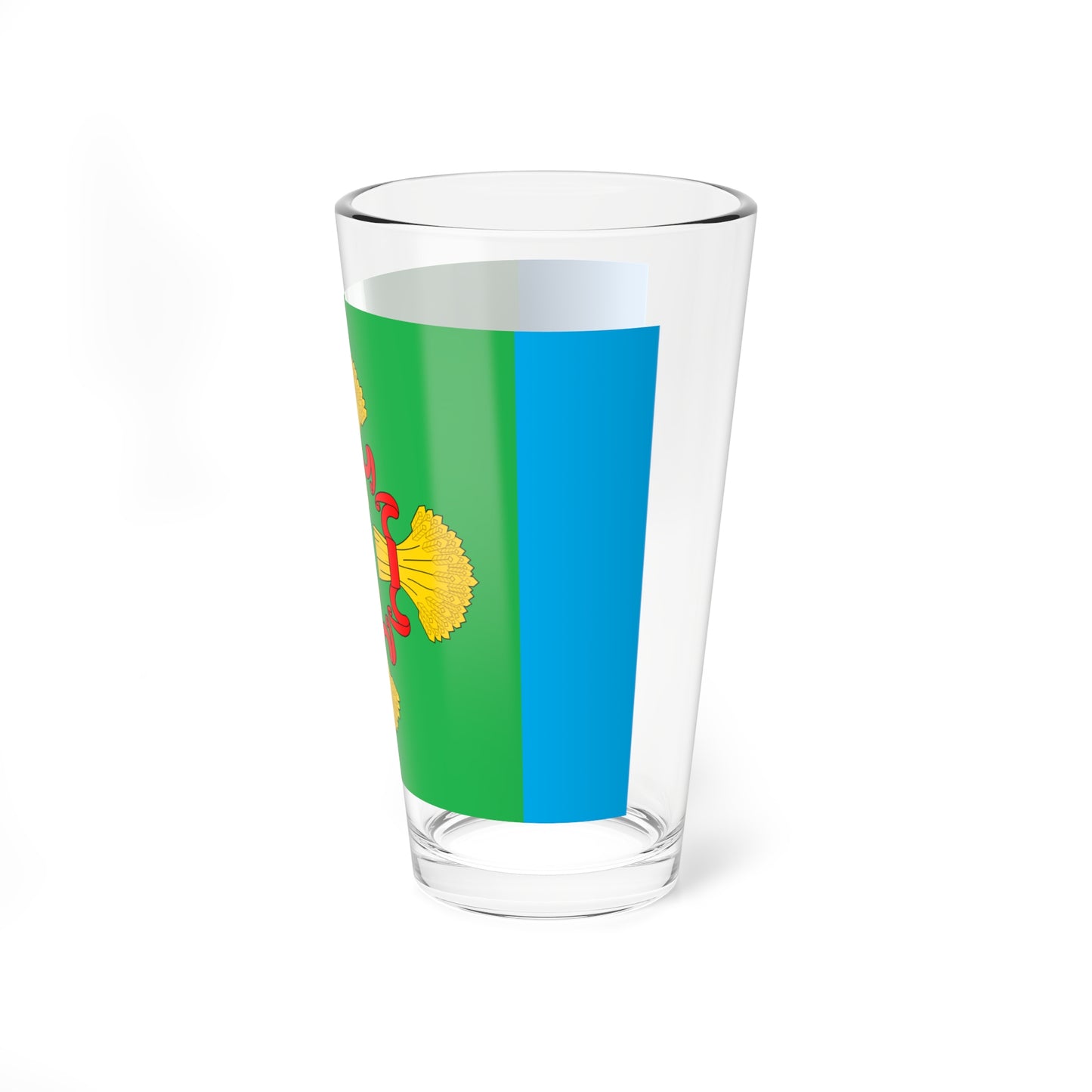 Flag of Mtsensk (Russia) Pint Glass 16oz