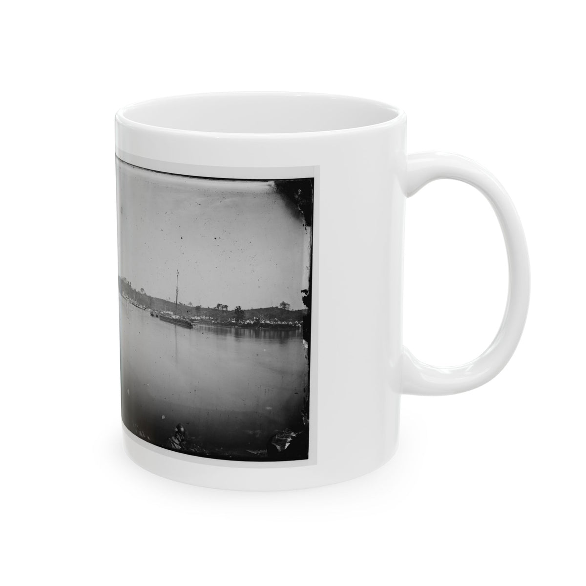 Belle Plain, Virginia. General View (U.S. Civil War) White Coffee Mug