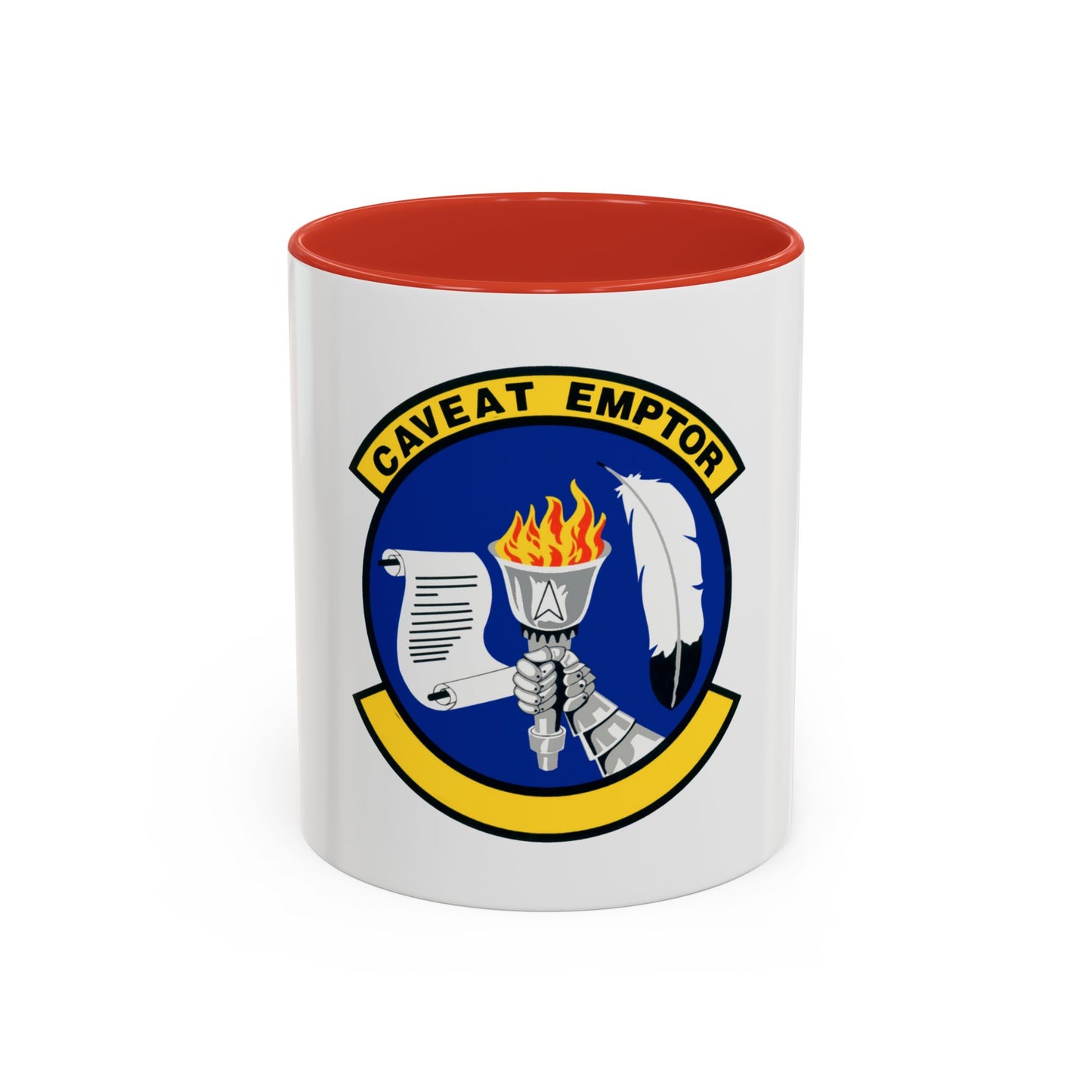 319 Contracting Squadron ACC (U.S. Air Force) Accent Coffee Mug