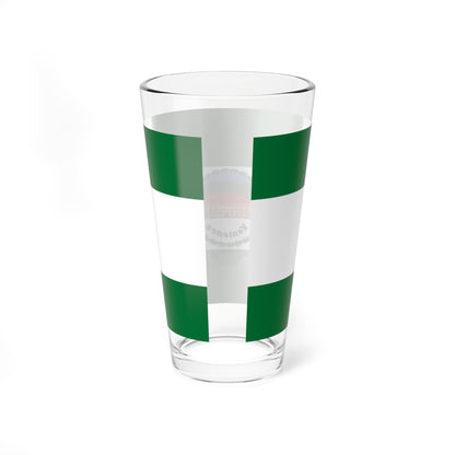 Flag of Kemence (Hungary) Pint Glass 16oz