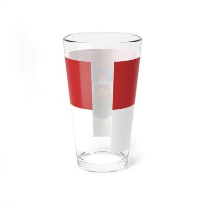 Flag of Gyulakeszi (Hungary) Pint Glass 16oz