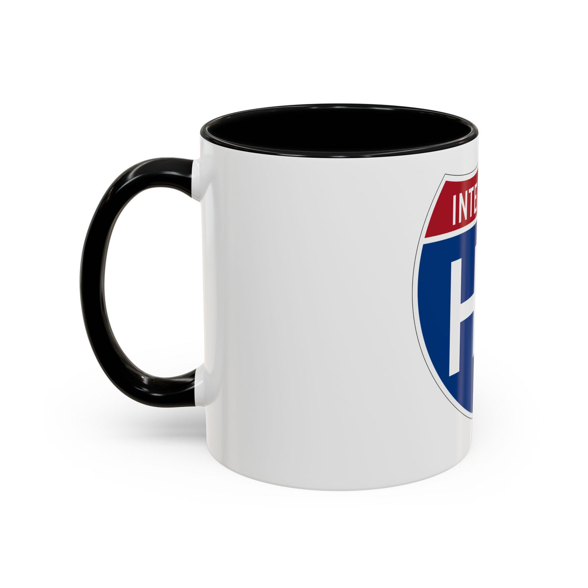 Interstate H3 (U.S. Highways) Accent Coffee Mug