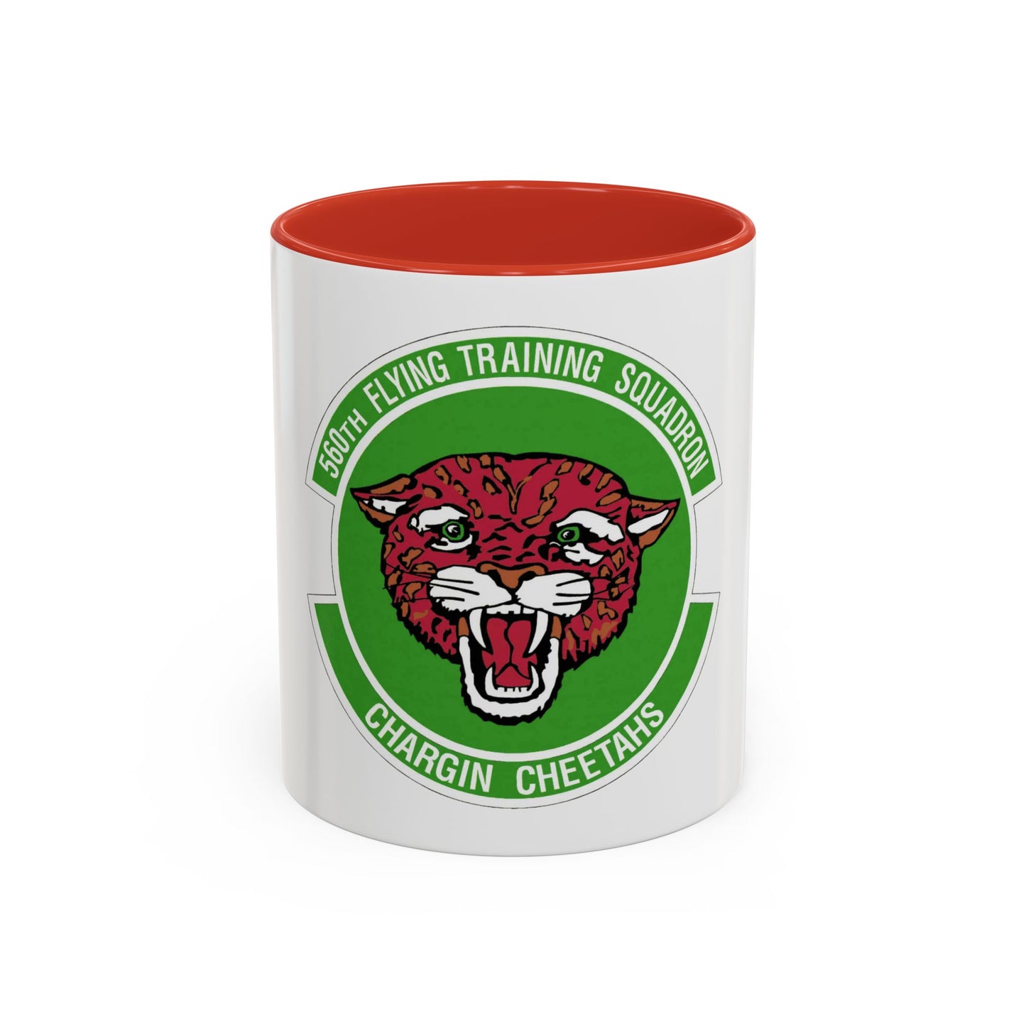 560 Flying Training Squadron AETC (U.S. Air Force) Accent Coffee Mug