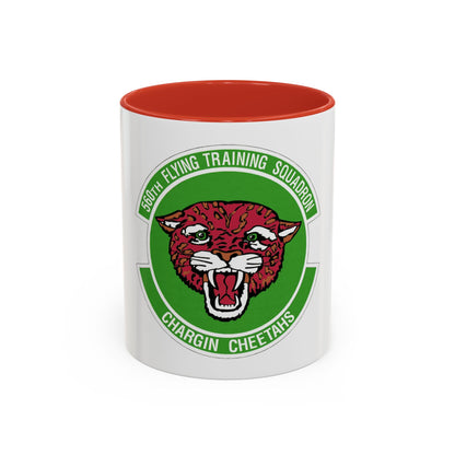 560 Flying Training Squadron AETC (U.S. Air Force) Accent Coffee Mug