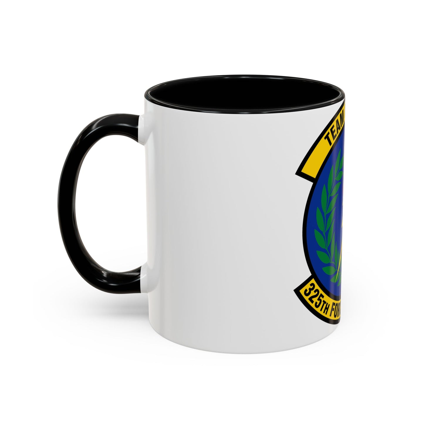 325 Force Support Squadron AETC (U.S. Air Force) Accent Coffee Mug