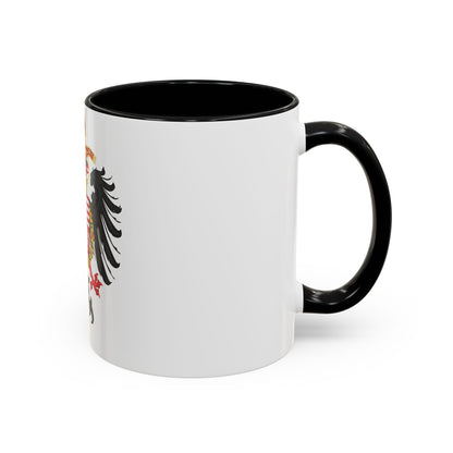 Greater Coat of Arms of Ferdinand I, Holy Roman Emperor - Accent Coffee Mug