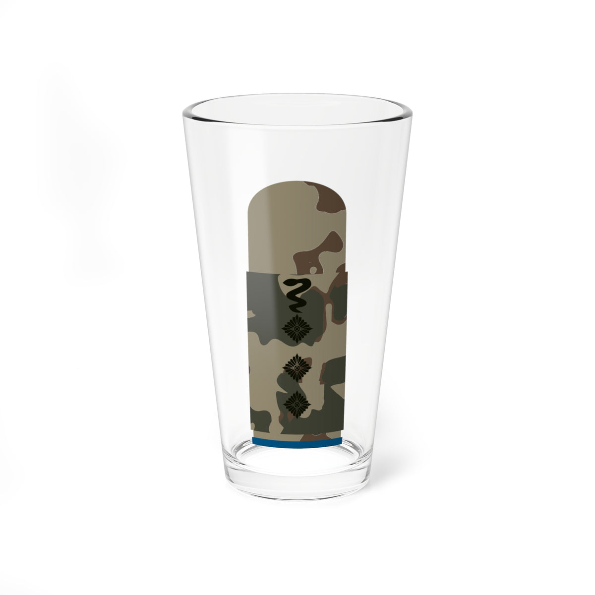 HA 3S3 43e Stabsveterinär HLog TMx L (Germany) (Military Rank) Pint Glass 16oz