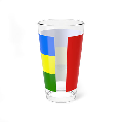 Flag of the Beja Congress (Sudan) Pint Glass 16oz