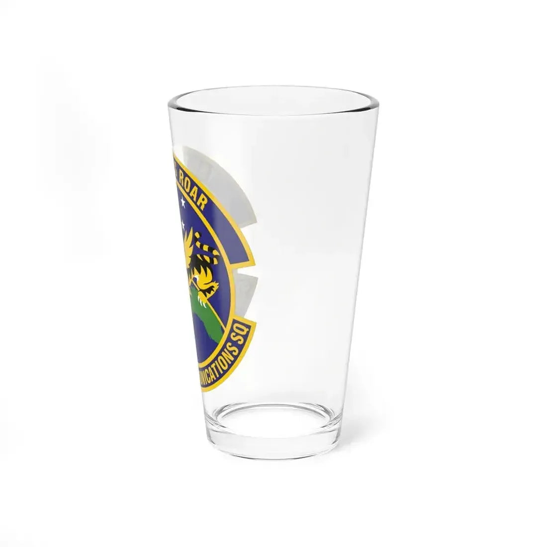614th Space Communications Squadron (U.S. Air Force) Pint Glass 16oz - Go Mug Yourself