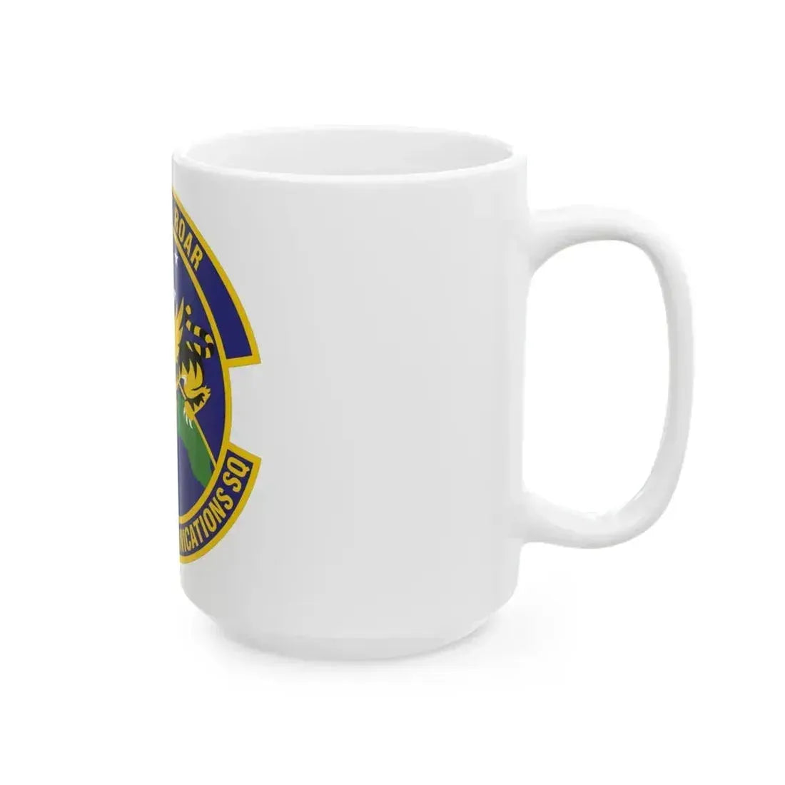 614th Space Communications Squadron (U.S. Air Force) White Coffee Mug - Go Mug Yourself