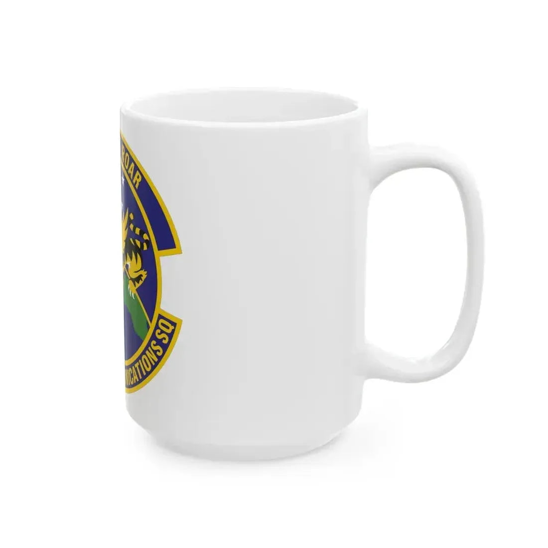 614th Space Communications Squadron (U.S. Air Force) White Coffee Mug - Go Mug Yourself