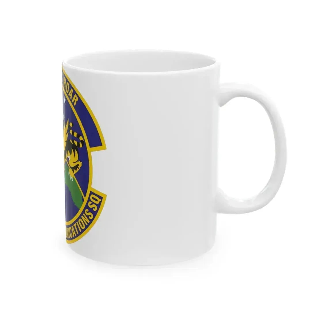 614th Space Communications Squadron (U.S. Air Force) White Coffee Mug - Go Mug Yourself