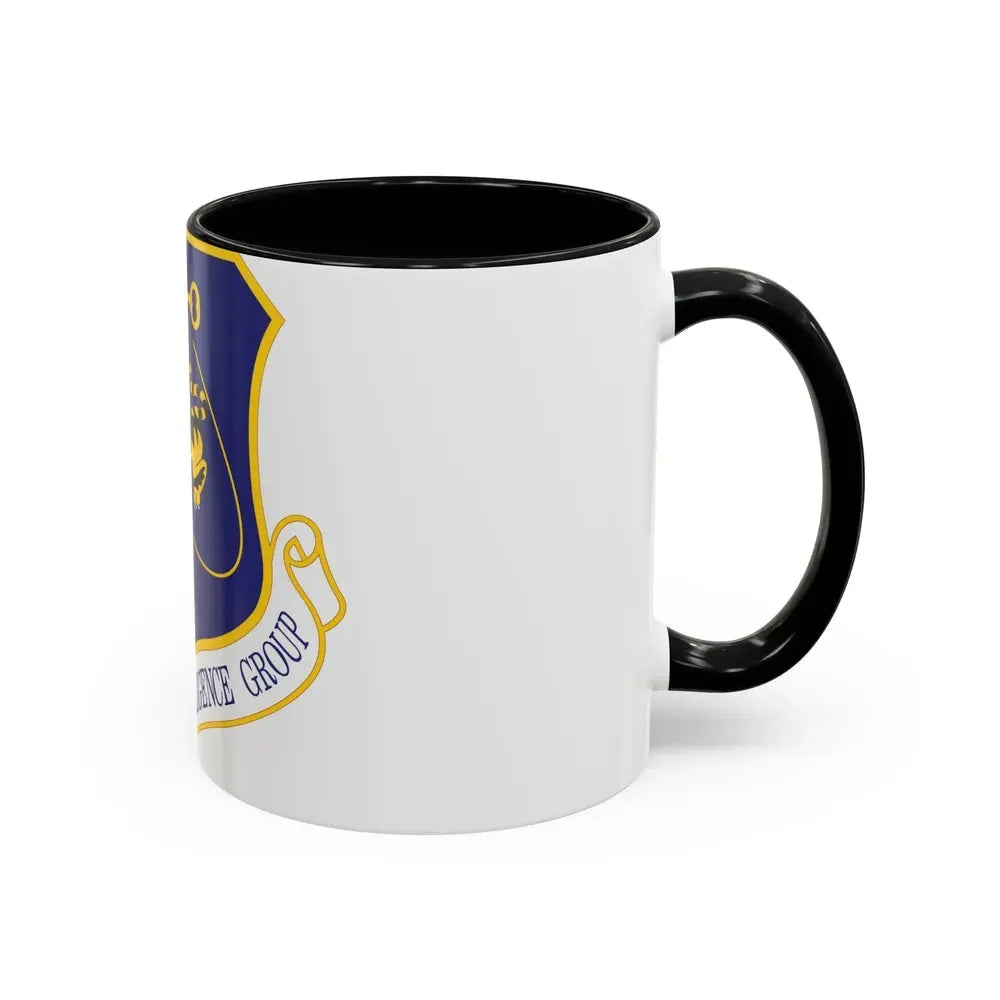 614th Space Intelligence Group (U.S. Air Force) Accent Coffee Mug - Go Mug Yourself