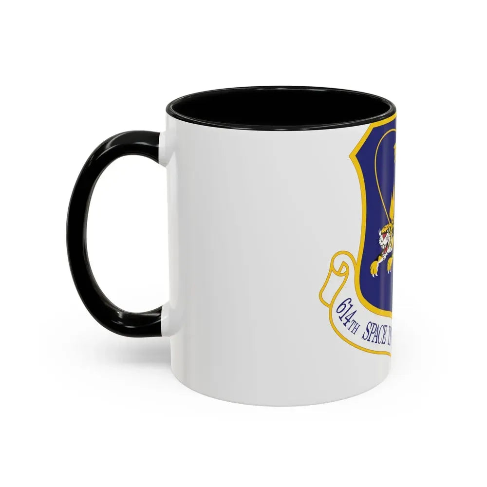 614th Space Intelligence Group (U.S. Air Force) Accent Coffee Mug - Go Mug Yourself