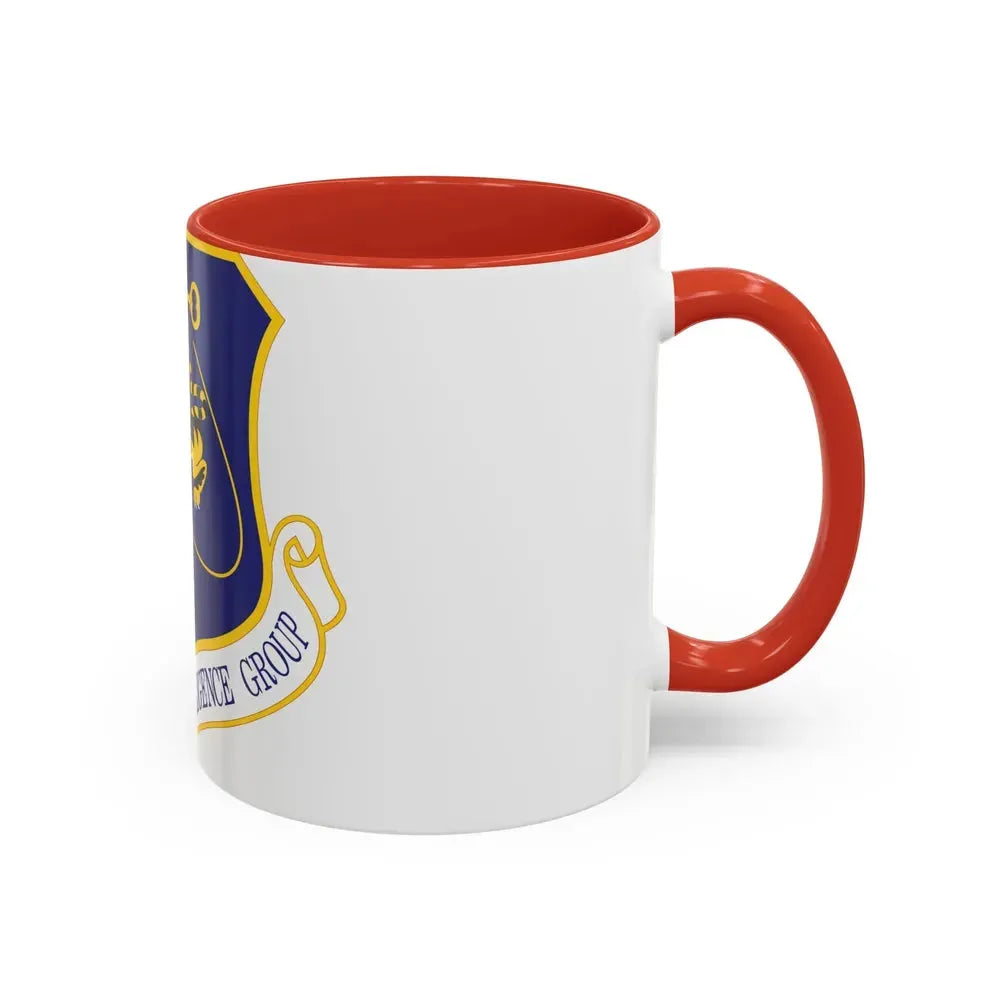 614th Space Intelligence Group (U.S. Air Force) Accent Coffee Mug - Go Mug Yourself
