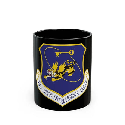 614th Space Intelligence Group (U.S. Air Force) Black Coffee Mug 11oz - Go Mug Yourself