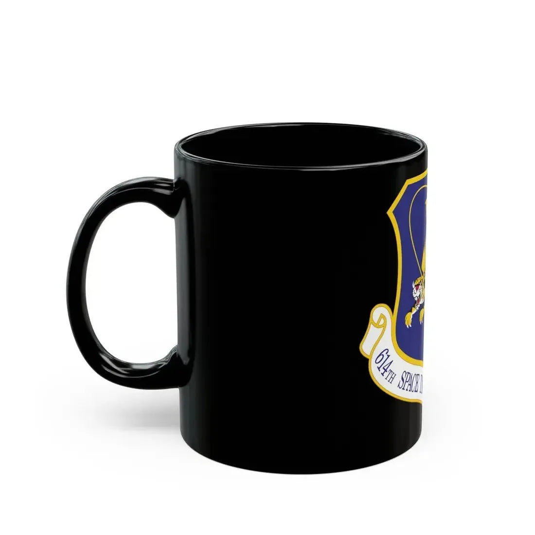 614th Space Intelligence Group (U.S. Air Force) Black Coffee Mug - Go Mug Yourself