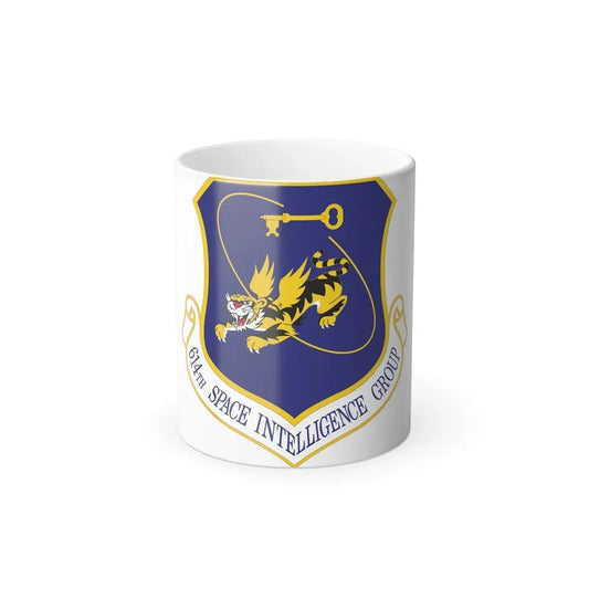 614th Space Intelligence Group (U.S. Air Force) Color Changing Mug 11oz - Go Mug Yourself
