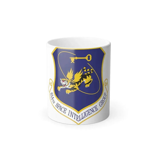 614th Space Intelligence Group (U.S. Air Force) Color Changing Mug 11oz - Go Mug Yourself