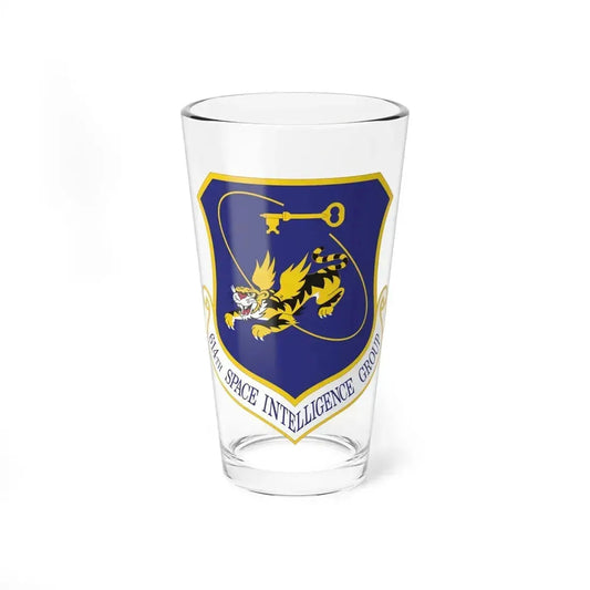 614th Space Intelligence Group (U.S. Air Force) Pint Glass 16oz 16oz - Go Mug Yourself