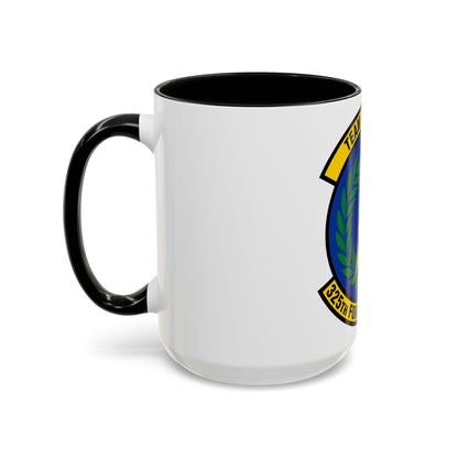 325 Force Support Squadron AETC (U.S. Air Force) Accent Coffee Mug