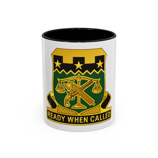 105 Military Police Battalion (U.S. Army) Accent Coffee Mug
