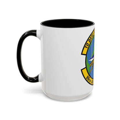 86th Air Mobility Squadron (U.S. Air Force) Accent Coffee Mug