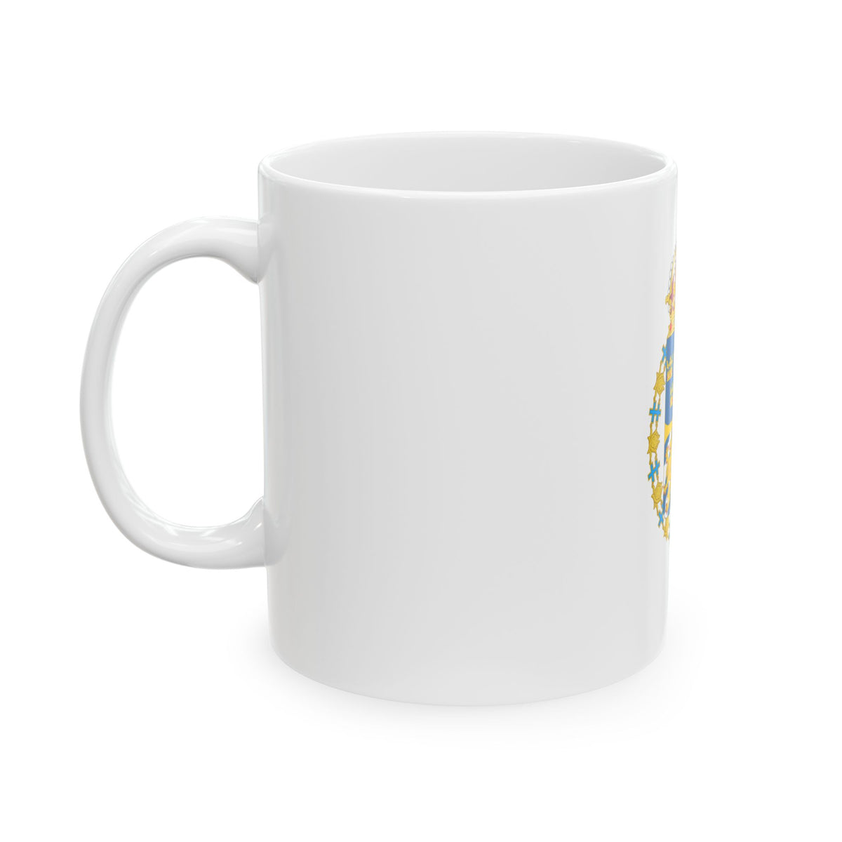 Great coat of arms of Sweden 3 - White Coffee Mug