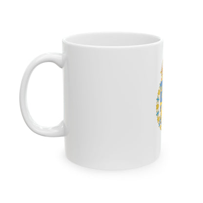 Great coat of arms of Sweden 3 - White Coffee Mug