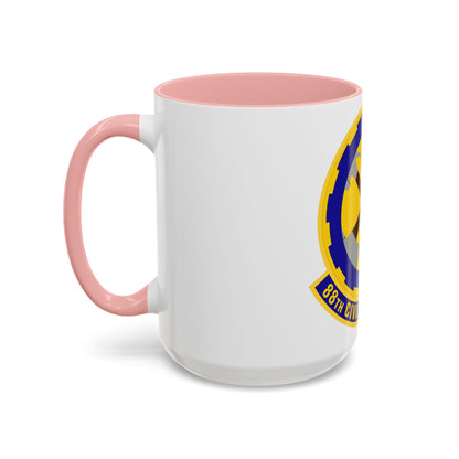 88 Civil Engineer Squadron AFMC (U.S. Air Force) Accent Coffee Mug