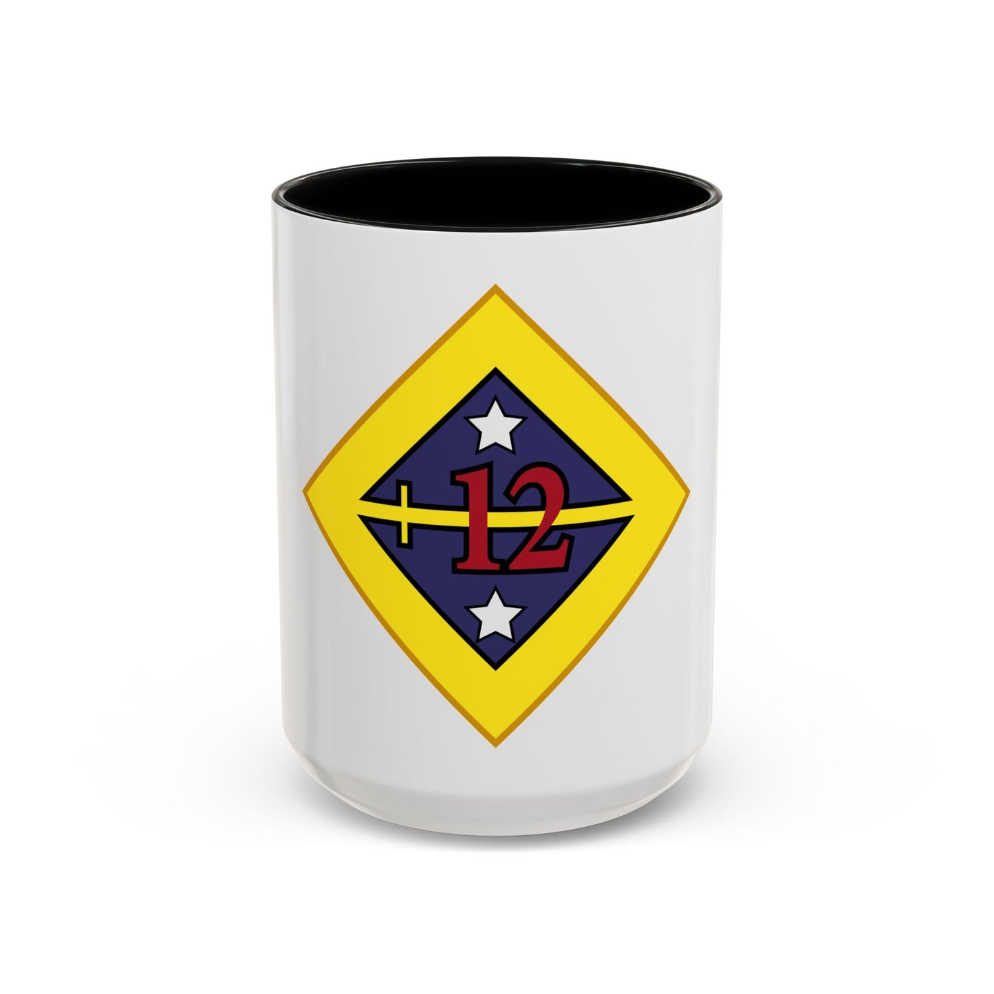 12th US division Insignia (U.S. Army) Accent Coffee Mug