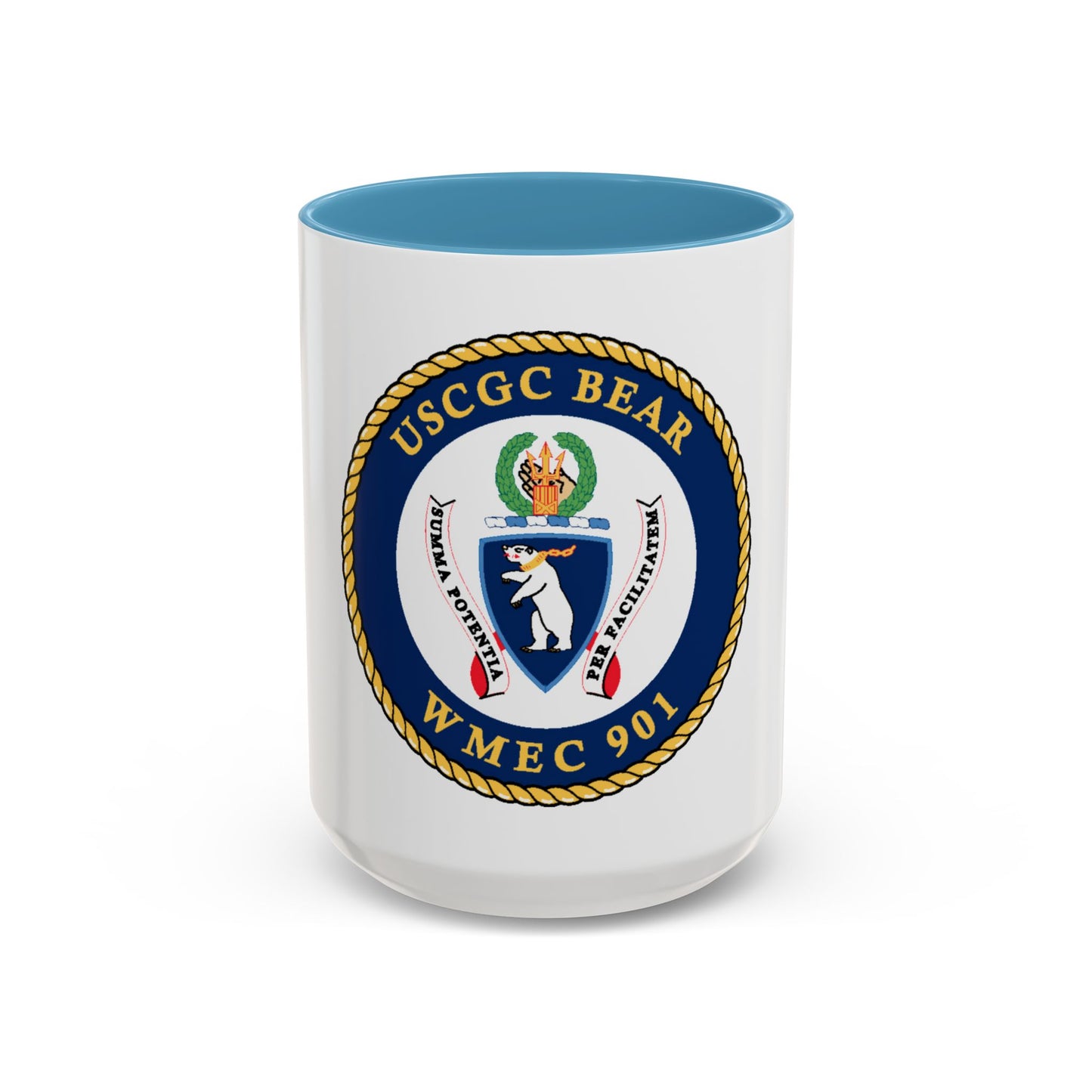 USCGC Bear WMEC 901 (U.S. Coast Guard) Accent Coffee Mug
