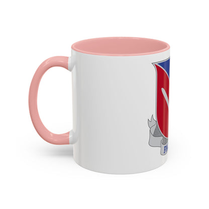 247 Field Artillery Missile Battalion (U.S. Army) Accent Coffee Mug