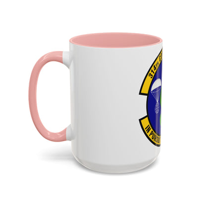 314th Comptroller Squadron (U.S. Air Force) Accent Coffee Mug